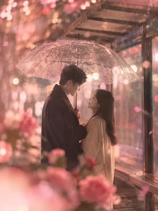 《下雨天》竖版封面
